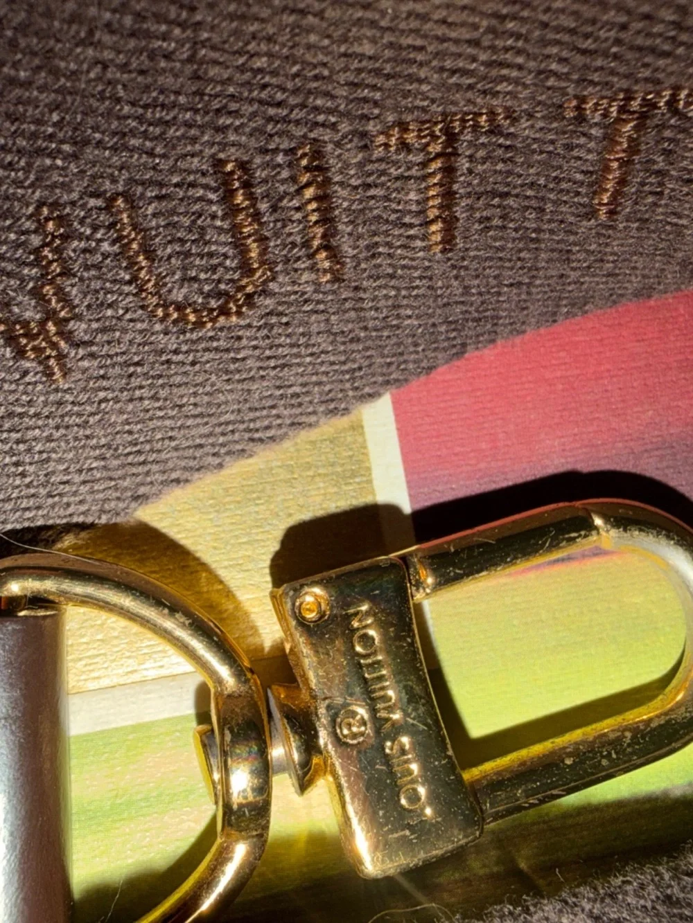 Louis Vuitton Damier Ebene Sabana laptop bag